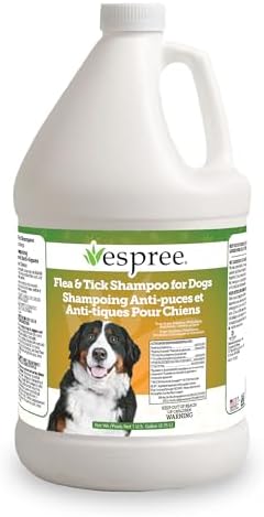 Espree Flea & Tick Dog Shampoo, Pest Removal, Dog Flea Shampoo, Gallon