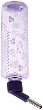 Lixit Standard Cage Water Bottles for Rabbits, Ferrets, Guinea Pigs, Hamsters, Rats, Mice and Other Small Animal's (16 Ounce, Clear Pack of 2)