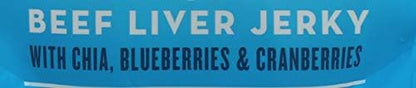 BIXBI Liberty Skin & Coat Support Beef Lung recipe Dog Treats,5 oz-USA Made Grain Free Dog Treats-Antioxidant Rich to Support Shiny,Full Bodied Coats-High in Protein,Whole Food Nutrition,No Fillers