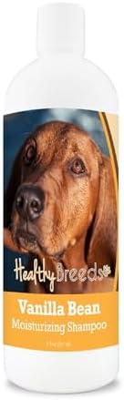 Healthy Breeds Redbone Coonhound Vanilla Bean Moisturizing Shampoo 8 oz