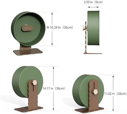 Super‑Silent Hamster Exercise Wheel – 10.2‑inch Quiet Running Spinner