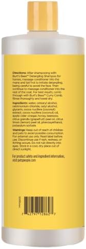 Burt's Bees for Horses Detangling Conditioner, with Coconut Oil, 32 Oz