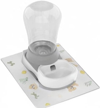 STALTWO 1.6 Gallon Automatic Dog Water Dispenser, Non-Slip Mat, BPA-Free