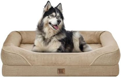 Chez Paw Orthopedic Washable XXL Dog Bed for Extra Large Dogs