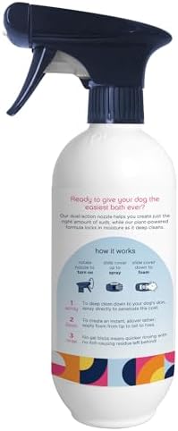 Pet Life Unlimited Spray-On Dog Shampoo & Conditioner, Vanilla Ginger, 2pk
