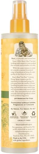 Burt's Bees for Pets Calming Dog Spray, Hemp Seed Oil & Lavender, 10 Fl Oz