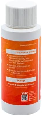 Toltrazuril 10.0% for Horses, Dogs, Cats, 60mL/2 Ounce, for Non-Food Chain Animals, Alfalfa