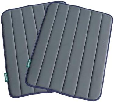 BALANCE Dog Crate Pad, Dog Foam Crate Mat Kennel Pad, Washable Water-Resistant Pet Bed Flat Dogs Cage Mat for Medium Dogs, 2 Packs