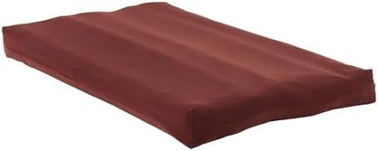 Happy Hounds Cooper Deluxe Reversible Crate Pad - Extra Large - Burgundy
