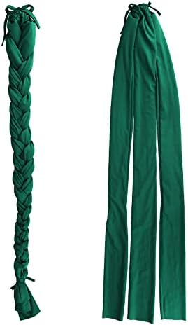 Harrison Howard 3 Tube Stretchy Fabrics Adjustable Closure Lightweight Horse Tail Bag for Horses Braid-in Tail Bag