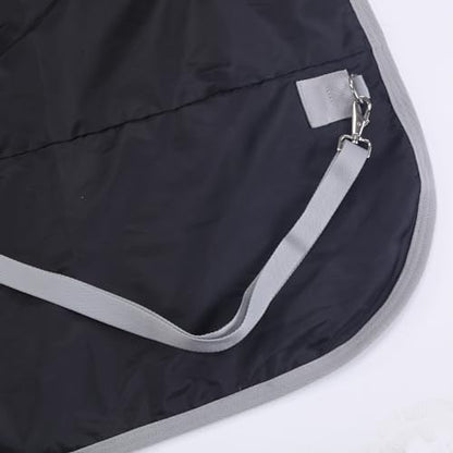 1200D Horse Blanket, 0g No-Fill Waterproof Turnout Rain Sheet