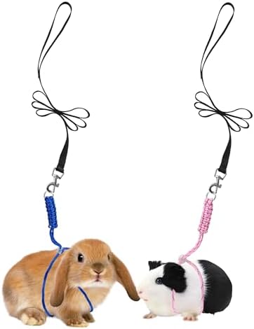 Handmade Figure 8 Harness and Leash for Ferrets/Guinea Pigs/Rats