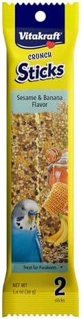 Vitakraft Crunch Sticks Parakeet Treat - 2 Sticks