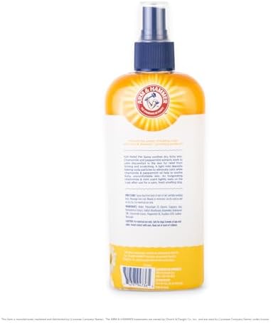 Arm & Hammer Dog Itch Relief Spray, Chamomile & Peppermint, 8 Fl Oz