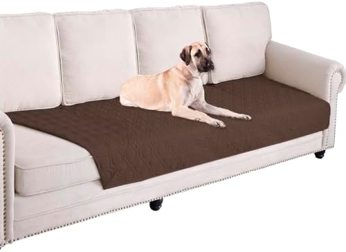Ameritex Waterproof Blanket Reversible Dog Bed Cover Pet Blanket for Furniture Bed Couch Sofa