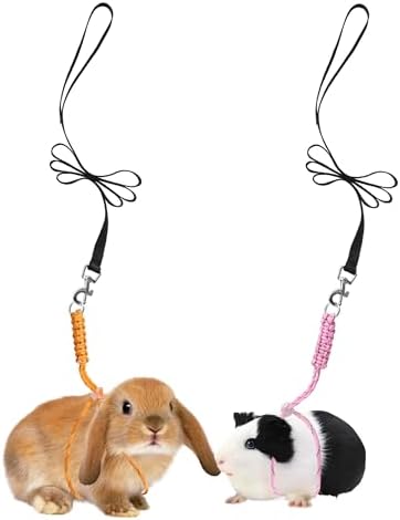 Handmade Figure 8 Harness and Leash for Ferrets/Guinea Pigs/Rats