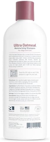 Veterinary Formula Smart Coat Ultra Oatmeal Moisturizing Dog Shampoo, 17oz