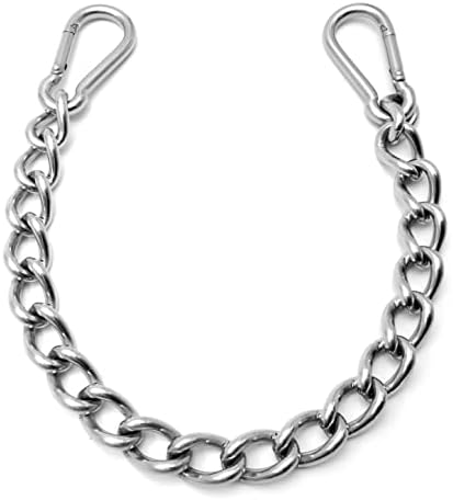 Will's Family Store 12 inches Stainless Steel Horse Curb Chain Tom Thumb Snaffle Chain