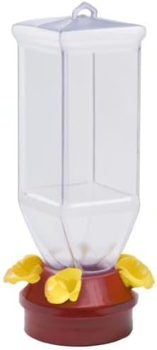 Perky-Pet 201 Lantern Hummingbird Feeder- 18 oz, Red