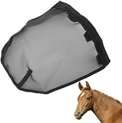 Horse Nose Net Breathable Fine Mesh Mask for Horses with Allergies