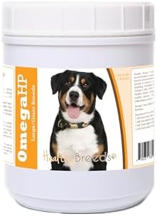 Healthy Breeds Entlebucher Mountain Dog Omega HP Fatty Acid Skin and Coat Support Soft Chews 90 Count