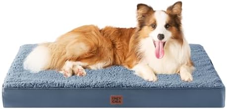 EHEYCIGA Orthopedic Dog Bed Large with Removable Washable Cover, 36x27