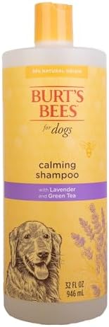 BURT'S BEES FOR PETS Calming Dog Shampoo, Lavender and Green Tea, 32 Fl Oz