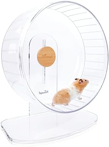 Niteangel Super-Silent Hamster Exercise Wheel: Quiet 12.8" Running Wheel