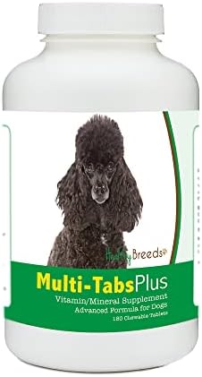 Healthy Breeds Poodle Multi-Tabs Plus Chewable Tablets 180 Count