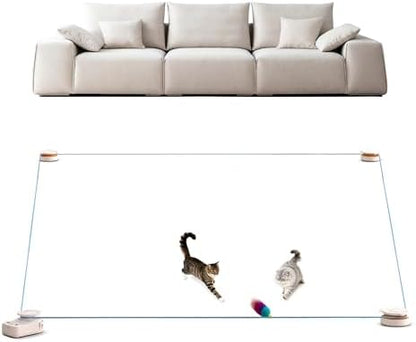 Interactive Cat Toy for Indoor Cat,Automatic Treadmill for Exercise