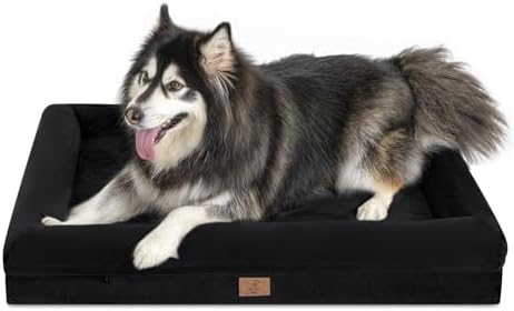 XL Orthopedic Waterproof Dog Bed for Extra Large Size Dogs
