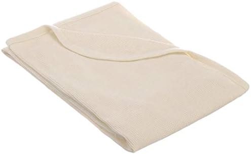 TL Care 100% Cotton Thermal Waffle Swaddle Blanket (30" x 40"), Soft, Breathable & Stretchy, Cream, for Boys and Girls, Perfect for Swaddling, Travel and Gifting