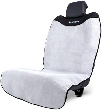 HAPPEGEAR Happeseat Waterproof Car Seat Cover & Protector, Silver