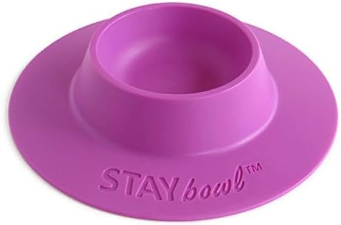 Tip-Proof Ergonomic Pet Bowl for Guinea Pig and Other Small Pets, 1/4-Cup Small Size, Lilac (Purple)