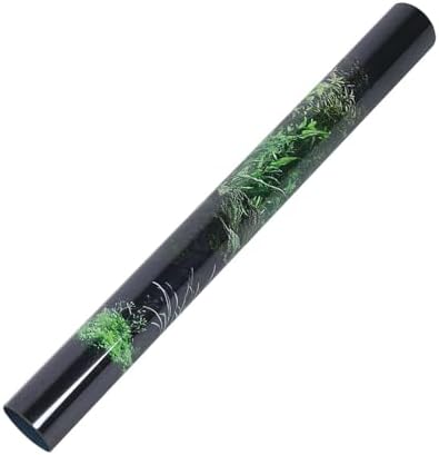 Aquarium Poster, Seafloor Water Grass Fish Background Decoration 3D PVC Self Adhesive Fish Wallpaper Sticker for Aquarium Fish Decoration(24.0 x 15.7in)