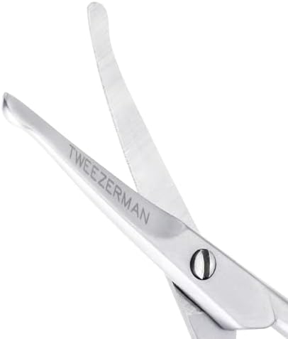 Tweezerman Pet Grooming Scissors-Rounded Tip Trimming Scissor for Dogs/Cats