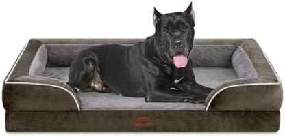 Comfort Expression Waterproof Orthopedic Dog Beds for Extra Large Dog