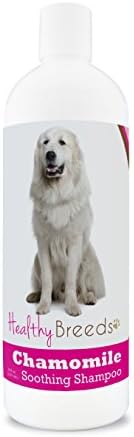 Healthy Breeds Chamomile Dog Shampoo & Conditioner with Oatmeal & Aloe for Great Pyrenees - OVER 200 BREEDS - 8 oz - Gentle for Dry Itchy Skin - Safe with Flea and Tick Topicals