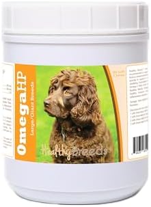 Healthy Breeds Boykin Spaniel Omega HP Fatty Acid Skin and Coat Support Soft Chews 90 Count