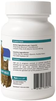 1TDC Dental & Joint Health Softgel Supplement for Dogs & Cats, Supports Oral Health, Stamina, Mobility, Muscle Strength & Recovery, Maintains Skin & Coat Health of Pets (120 Soft Gels)