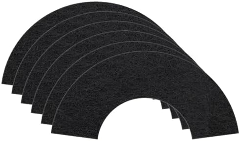 6 Pack Carbon Filters Compatible with Model LR 4, Cat Litter Box Filters Replacement to Absorb Odors from Pets, Keep Your Home Clean and Fresh
