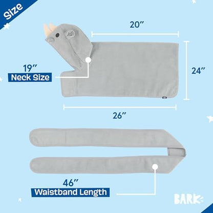 BARKBOX Dog Bathrobe - for Dogs - Medium