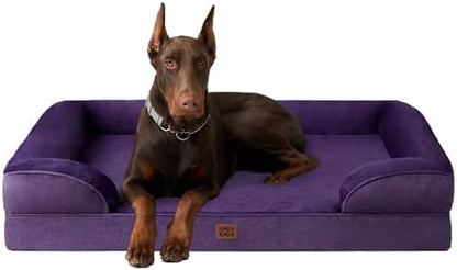 EHEYCIGA Orthopedic XXL Dog Bed, Waterproof Washable XL Big Pet Bed 52"