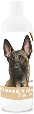 Healthy Breeds Belgian Malinois Oatmeal Shampoo with Aloe 16 oz
