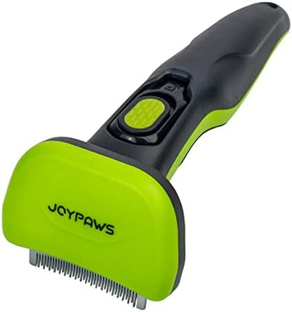 Upgraded Pet Self Cleaning Grooming Brush Curved Deshedding Tool