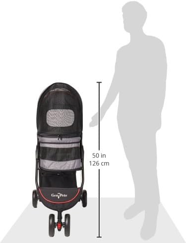 Gen7Pets Regal Plus Dog Stroller - Gray Shadow Pet Stroller