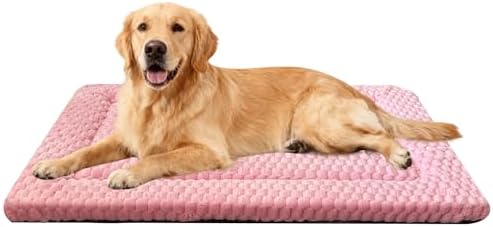 Dog Bed Mat – Soft & Comfortable Dog Kennel Pad for Crate – Durable Crate Bed & Mat for Dogs & Cats – Ideal for Crate, Kennel, and Home Use