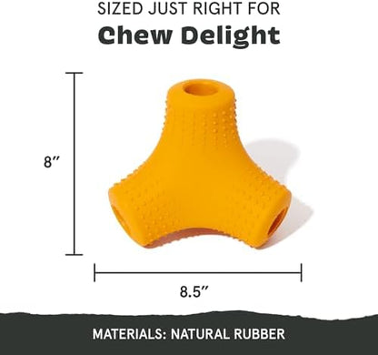 BarkBox Coral Teef Super Chewer - Toy for Small Dogs