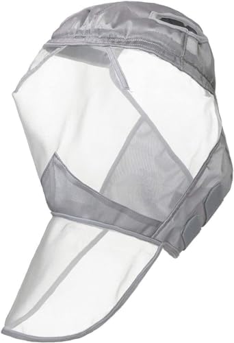 Harrison Howard CareMaster Horse Fly Mask Large Eye Space Full Face No Ears Moonlight Silver Large Full Size
