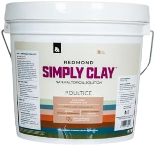 REDMOND Red Edge Equine Poultice, (Simply Clay) Natural Soothing Clay for All Horse Breeds,